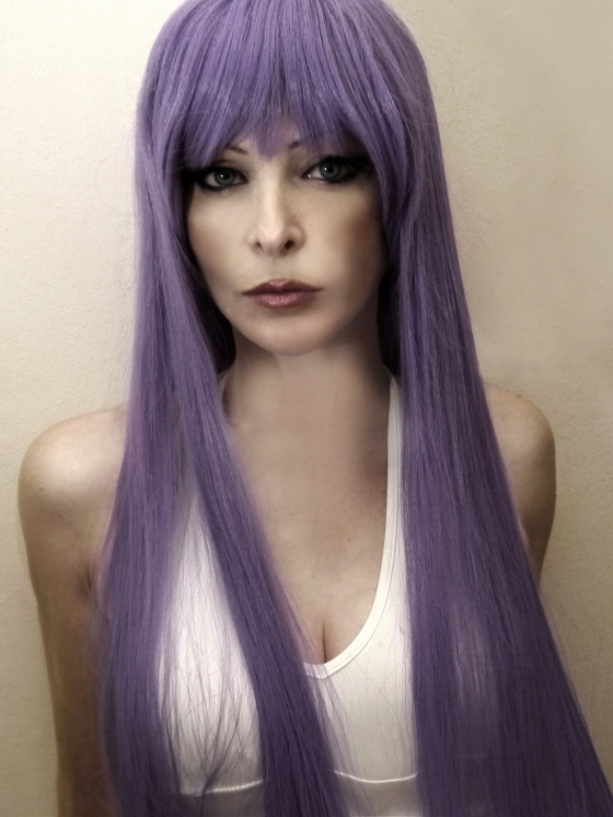 lady isabel stella ssj cosplay italian saori saint seiya female photography wig purple